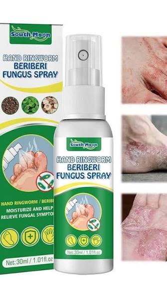 Spray refrescante para pies.